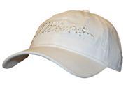 Illinois Fighting Illini The Game Women White Bling Adjustable Hat Cap