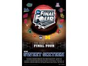 2014 Official NCAA March Madness Sweet 16 Teams Basketball Print Poster