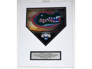 Florida Gators Ready to Frame 2012 College World Series Homeplate Print 11 X 14