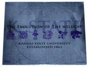 Kansas State Wildcats Prograph Wildcats Evolution Ready to Frame Print 16 X 20