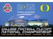 Ohio State Buckeyes Oregon Ducks 2015 NCAA Football National Championship Poster
