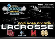 2015 LAX NCAA Lacrosse National Championship Final 4 Teams Poster Print 24x36