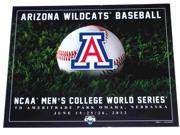 Arizona Wildcats 2012 College World Series Ready to Frame Print 16 X 20