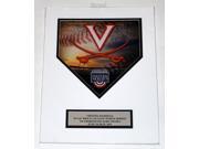 Virginia Cavaliers Ready to Frame 2011 CWS Die Cut Homeplate Picture 11 X 14
