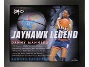 Kansas Jayhawks Danny Manning Authentic Autographed Signed Print 16 x 20