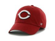 Cincinnati Reds 47 Brand Red The Franchise Fitted Hat Cap S
