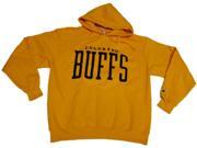 Colorado Buffaloes Champion Yellow Eco Fleece Long Sleeve Hoodie Sweatshirt L