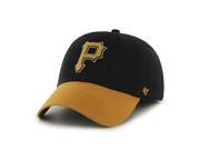 Pittsburgh Pirates 47 Brand Franchise Classic P Logo Black Gold Hat Cap M