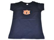 Auburn Tigers Two Feet Ahead Toddler Girls Navy Long Length T Shirt 4T