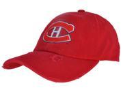 Montreal Canadiens Retro Brand Red Worn Vintage Flexfit Slouch Hat Cap L XL