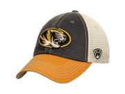 Missouri Tigers Top of the World Black Yellow Offroad Adj Snapback Hat Cap