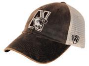 Northwestern Wildcats Top of the World Brown Scat Mesh Adjustable Snap Hat Cap