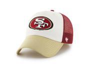San Francisco 49ers 47 Brand Tri Tone Privateer Closer Flexfit Slouch Hat Cap