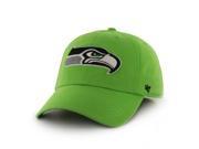 Seattle Seahawks 47 Brand Lime Green Franchise Fitted Slouch Hat Cap S
