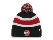 Atlanta Hawks 47 Brand Black Breakaway Retro 1972 Poofball Beanie Hat Cap