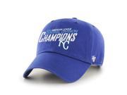 Kansas City Royals 47 Brand 2015 MLB AL Central Champions Blue Relax Adj Hat Cap