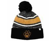Missouri Tigers 47 Brand Black Fairfax Cuffed Knit Poofball Beanie Hat Cap