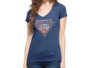 New York Mets 47 Brand Women 2015 NLCS MLB Postseason Scrum T Shirt XL