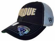 Purdue Boilermakers TOW Black Putty Two Tone Mesh One Fit Flexfit Hat Cap