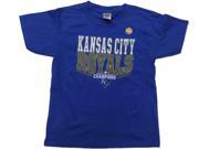 Kansas City Royals SAAG YOUTH 2015 American League Champions T Shirt M