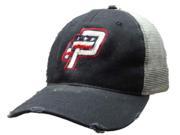 Potomac Nationals Retro Brand Navy Worn Vintage Mesh Snapback Hat Cap