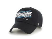 Kansas City Royals 47 Brand 2 Times World Series Champions Navy Clean Up Hat Cap