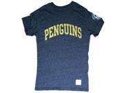 Pittsburgh Penguins Retro Brand Charcoal Soft Vintage Short Sleeve T Shirt 2XL