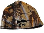 Kansas State Wildcats TOW Camo Brown Trap 1 Reversible Knit Beanie Hat Cap