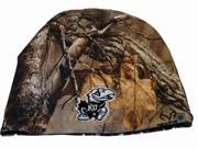 Kansas Jayhawks TOW Camo Brown Trap 1 Reversible Knit Winter Beanie Hat Cap