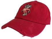 Wisconsin Badgers Retro Brand Red Secondary Rugged Flexfit Slouch Hat Cap S