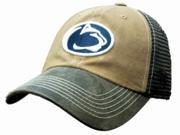 Penn State Nittany Lions TOW Brown Two Tone Incog Adj Snapback Mesh Hat Cap