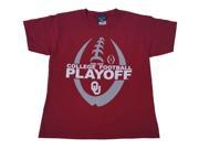 Oklahoma Sooners Blue 84 YOUTH 2016 College Football Playoff Red T Shirt M