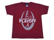 Alabama Crimson Tide Blue 84 YOUTH 2016 College Football Playoff T Shirt M