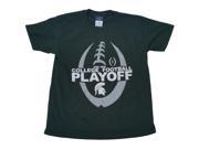 Michigan State Spartans Blue 84 YOUTH 2016 College Football Playoff T Shirt M
