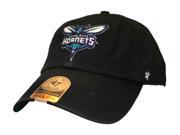 Charlotte Hornets 47 Brand The Franchise Black Fitted Slouch Hat Cap S