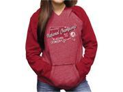 Alabama Crimson Tide 2016 Football Champions Women Red Hoodie Sweatshirt S