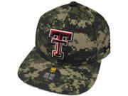 Texas Tech Red Raiders Under Armour YOUTH Camo Baseball On Field Adj Hat Cap