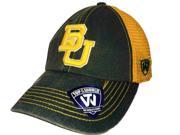 Baylor Bears TOW Green Gold Crossroads Mesh Adjustable Snapback Hat Cap