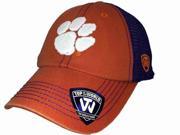 Clemson Tigers TOW Orange Purple Crossroads Mesh Adjustable Snapback Hat Cap