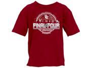 Oklahoma Sooners 2016 Final Four Basketball Houston Skyline YOUTH T Shirt XL