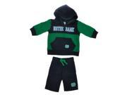 Notre Dame Fighting Irish Colosseum Toddler Navy Green Jacket Pants Set 3T