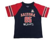 Arizona Wildcats Colosseum TODDLER Boy s Red Navy Jersey Style SS T Shirt 3T