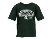 Michigan State Spartans YOUTH 2015 Football Big 10 Conference Champ T Shirt S