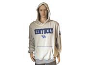 Kentucky Wildcats Colosseum Gray LS Hoodie Sweatshirt with Front Pocket L