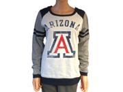 Arizona Wildcats Champion WOMENS Gray Long Sleeve Pullover Sweatshirt M