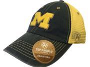 Michigan Wolverines TOW Navy Yellow Past Mesh Adjustable Snapback Hat Cap
