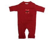 Nebraska Cornhuskers Two Feet Ahead Baby Infant Red One Piece Outfit 6M