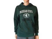 Michigan State Spartans Colosseum YOUTH Green Long Sleeve Hoodie Sweatshirt L
