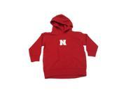 Nebraska Cornhuskers Two Feet Ahead TODDLER Red Fleece Hoodie Sweatshirt 4T