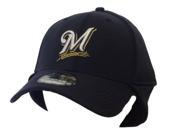 Milwaukee Brewers New Era 39Thirty Structured Cold Weather Neck Hat Cap M L